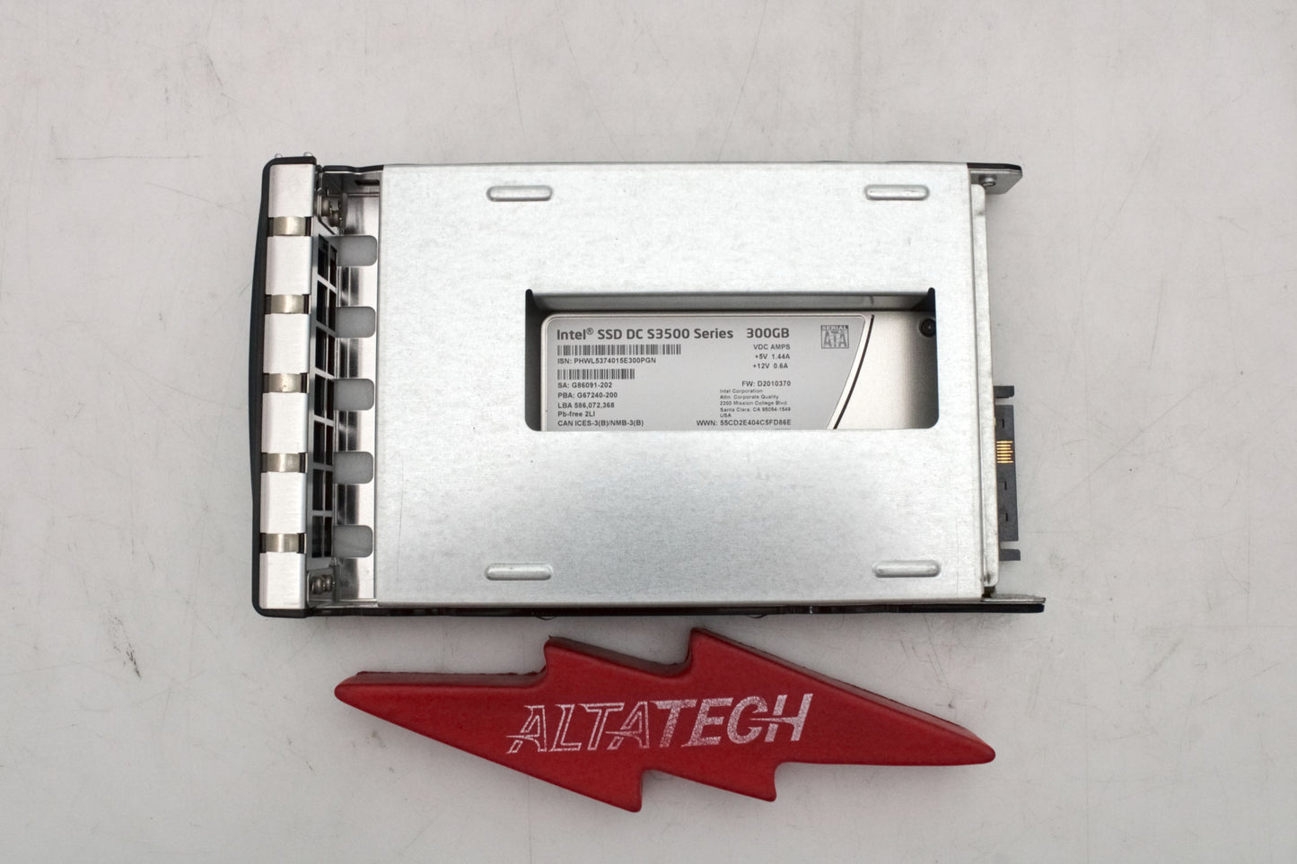 HP SP-SSD-300GB 300GB 6G LFF SATA SSD (NIMBLE), Used