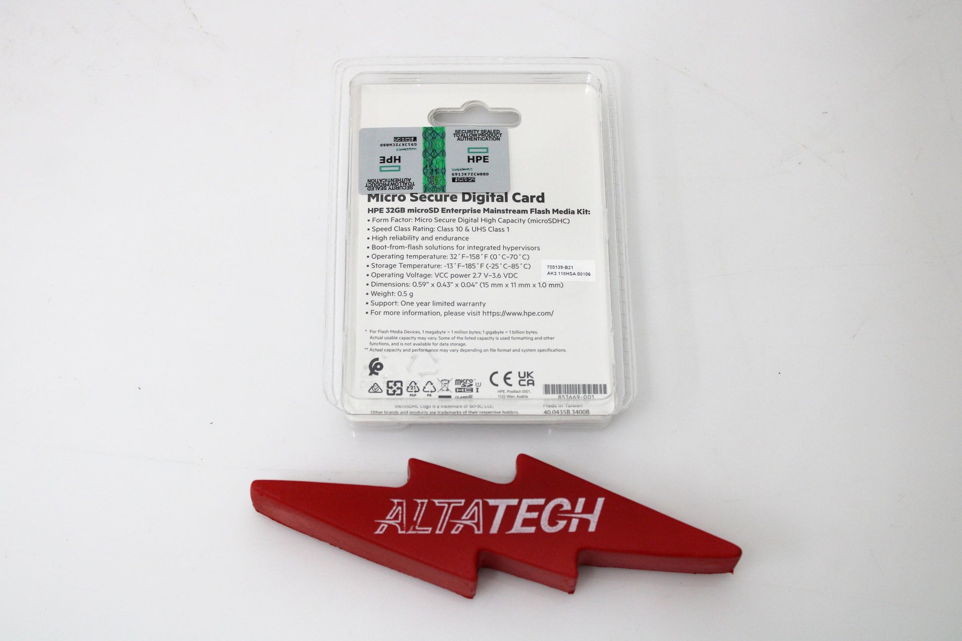 New HPE 32GB MicroSD High Capacity Flash Media Card Memory K