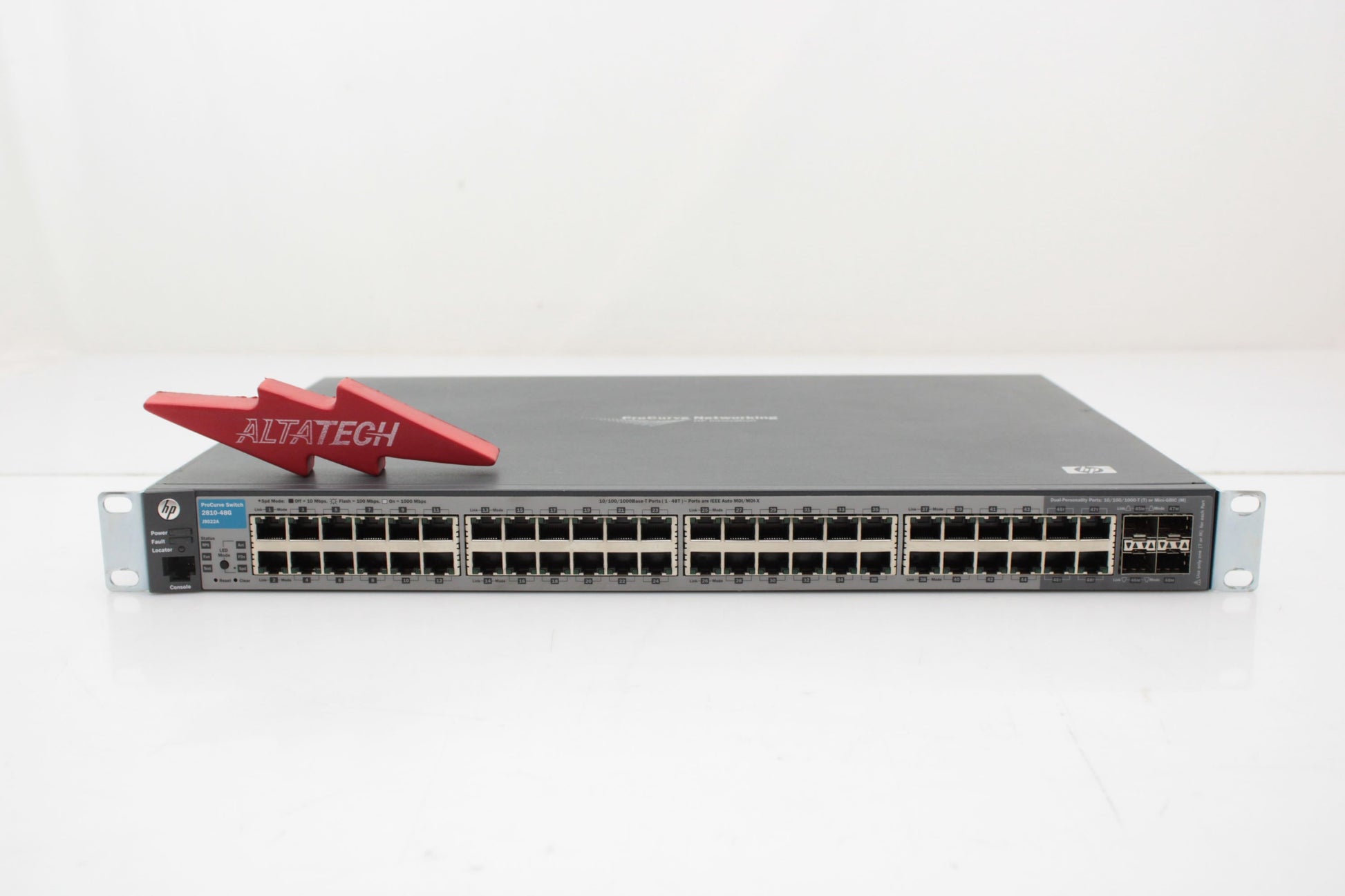HP Switch ProCurve 2810-48G – HP/N : J9022A + 02 ModuleS SFP HP Switch ProCurve 2810-48G – HP/N : J9022A + 02 ModuleS SFP