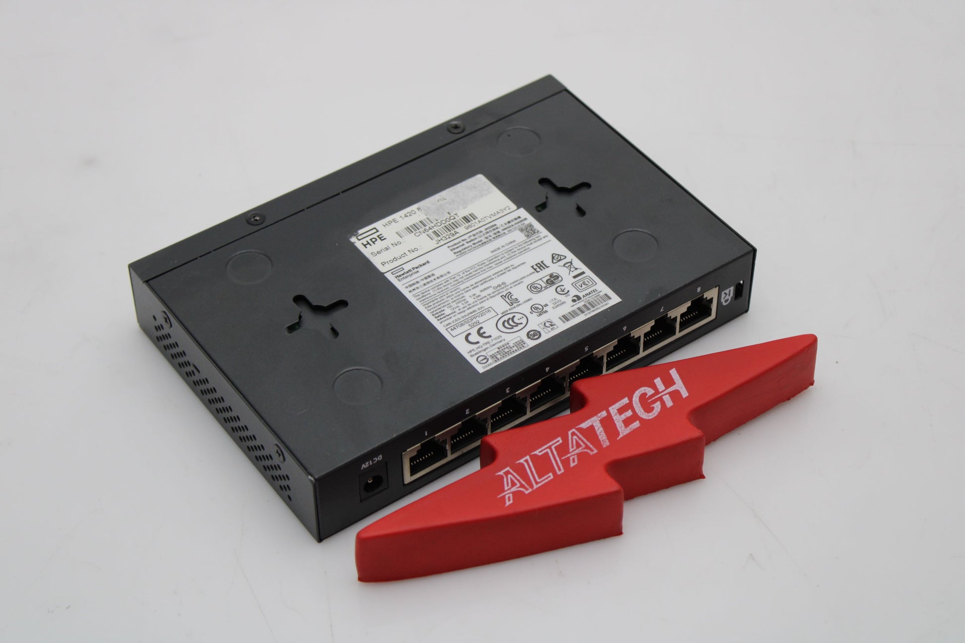 HPE JH329A OfficeConnect 1420-8G Switch, Used