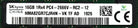 Hynix HMA82GR7CJR4N-VK 16GB PC4-21300 DDR4-2666 1RX4 ECC, Used
