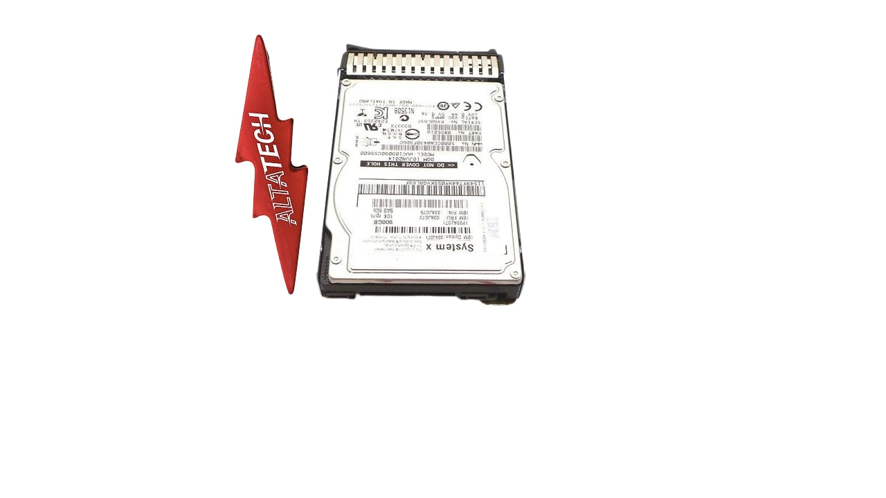 IBM 00AJ072 System X 900GB 10K SAS 2.5" Hard Drive, Used