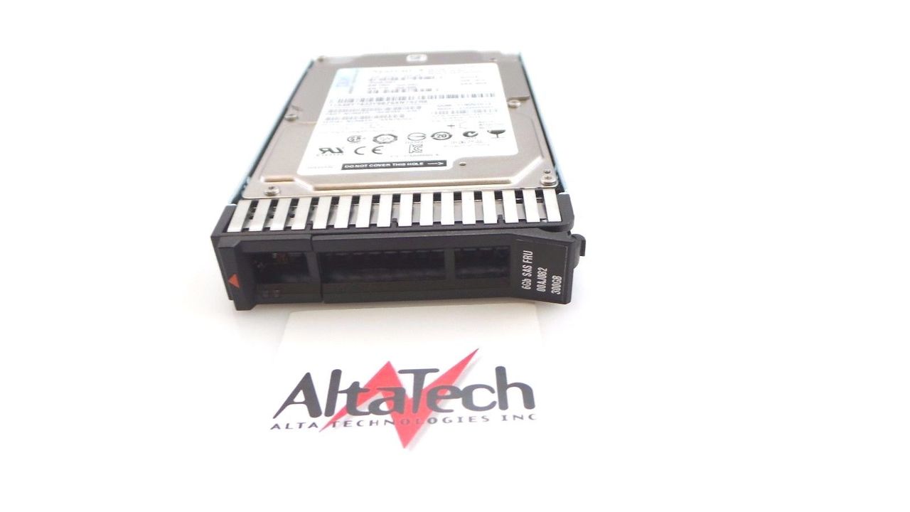 IBM 00AJ082 System X 300GB 15K SAS 2.5" Hard Drive, Used