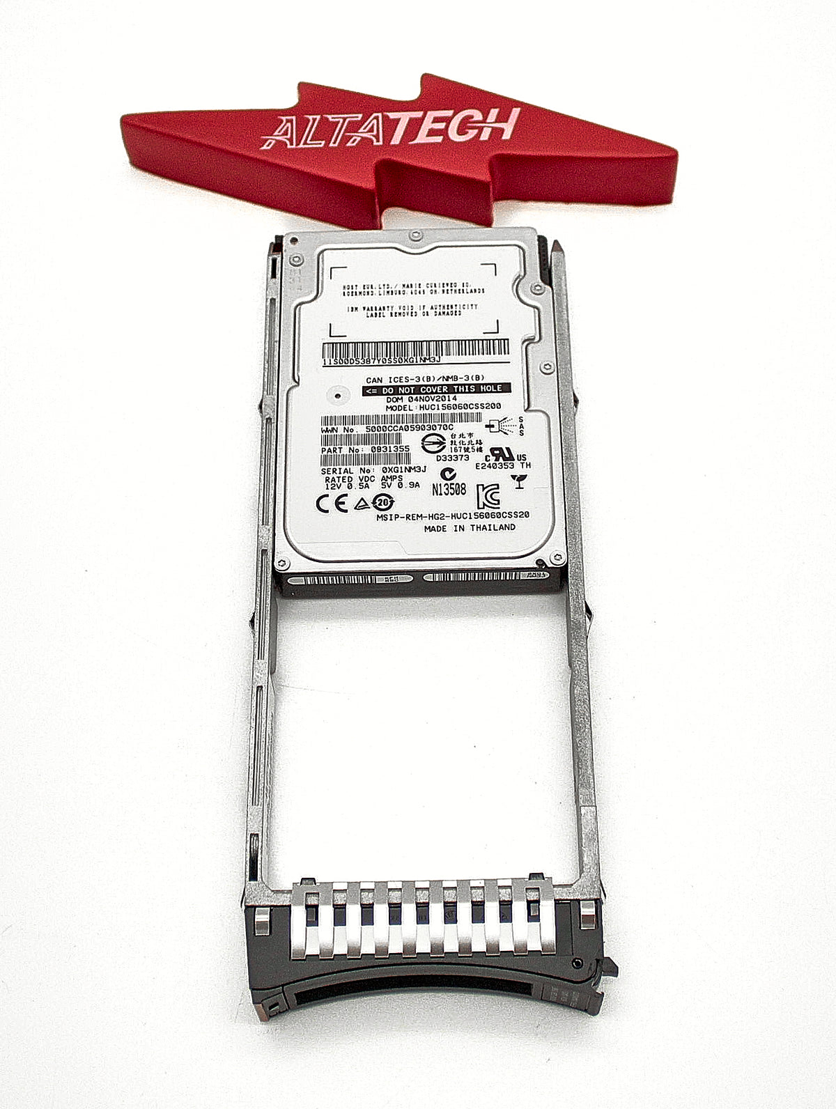 IBM 00AK373 600GB 15K 12GB SAS HDD (AC52), Used
