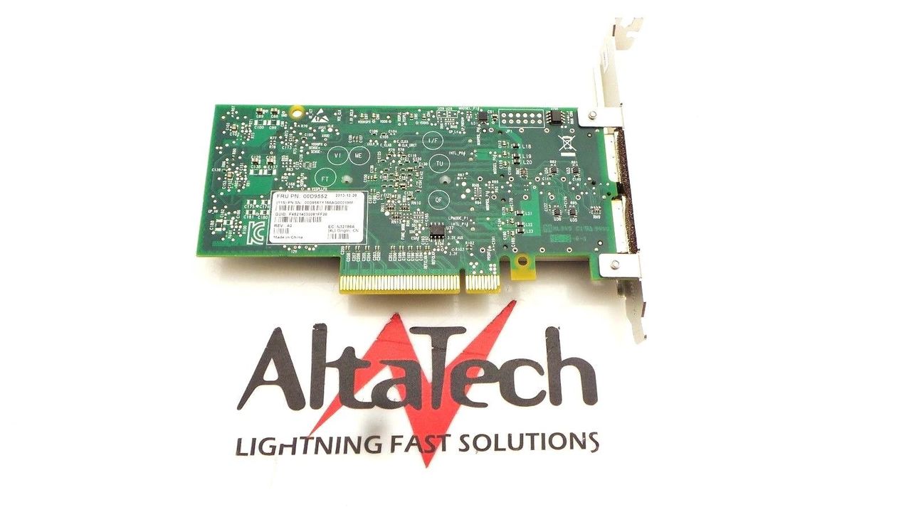 IBM 00D9552 Mellanox ConnectX-3 Dual Port 40GbE Host Bus Adapter, Used