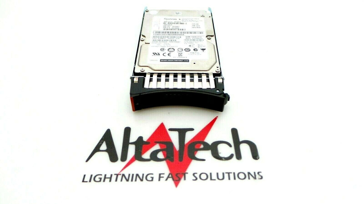 IBM 00FN457 System X 146GB 15K SAS 2.5" Hard Drive, Used