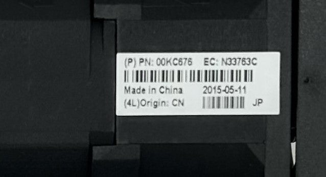 IBM 00KC676 X3650 M5 FANS, Used