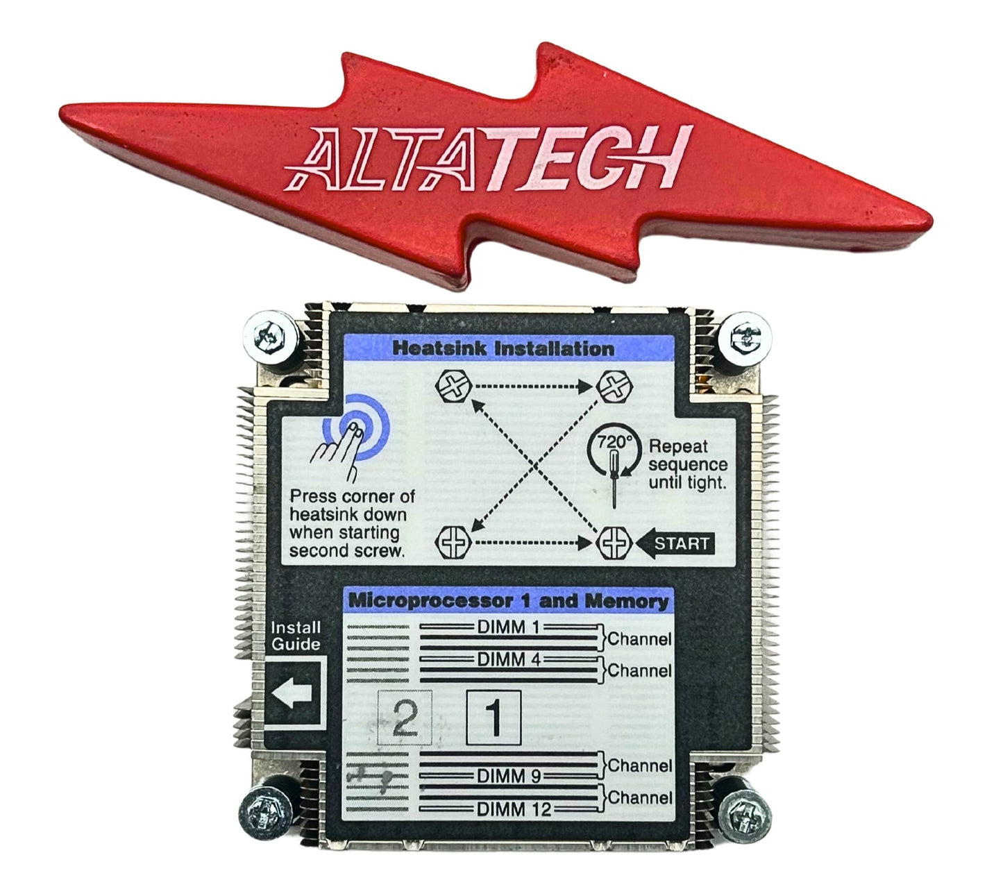 IBM 00KF104 HEATSINK CPU#1 FOR FLEX SYS X240 M5, Used