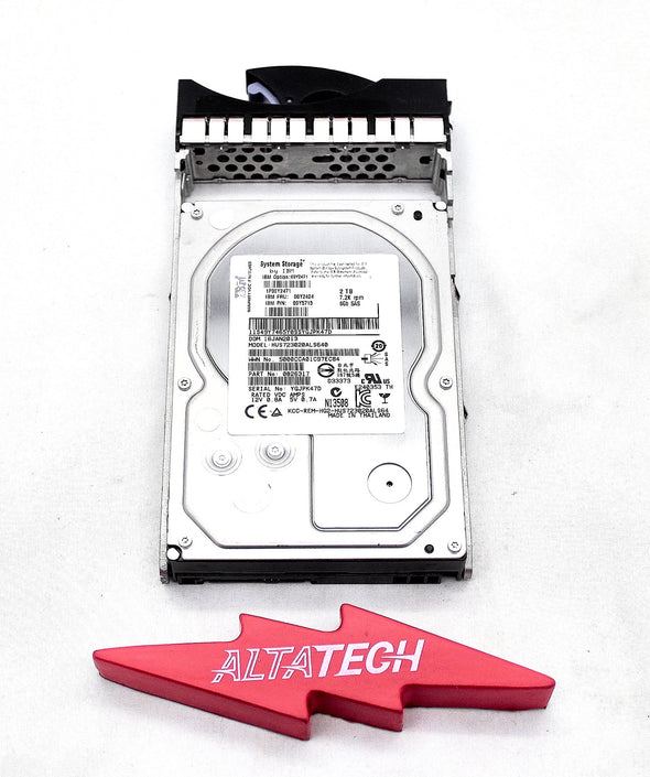 IBM 00Y2424 2TB 7.2K 3.5 NL HDD V3700, Used