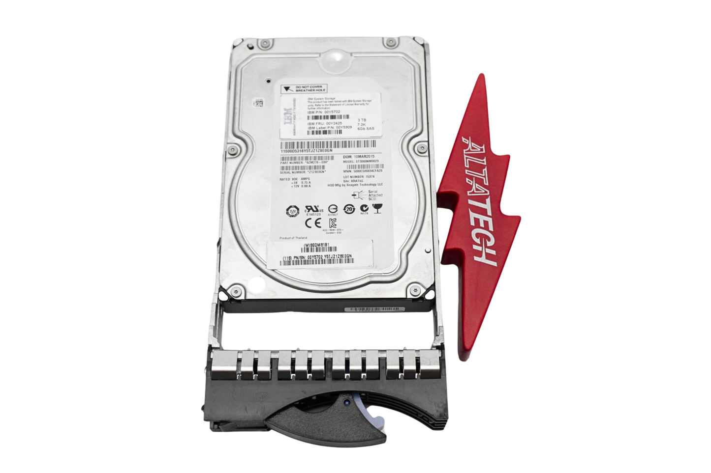 IBM 00Y2425 3TB 7.2K SAS 3.5" Hard Drive, Used