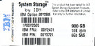IBM 00Y2431 V3700 900GB 10K SAS 2.5