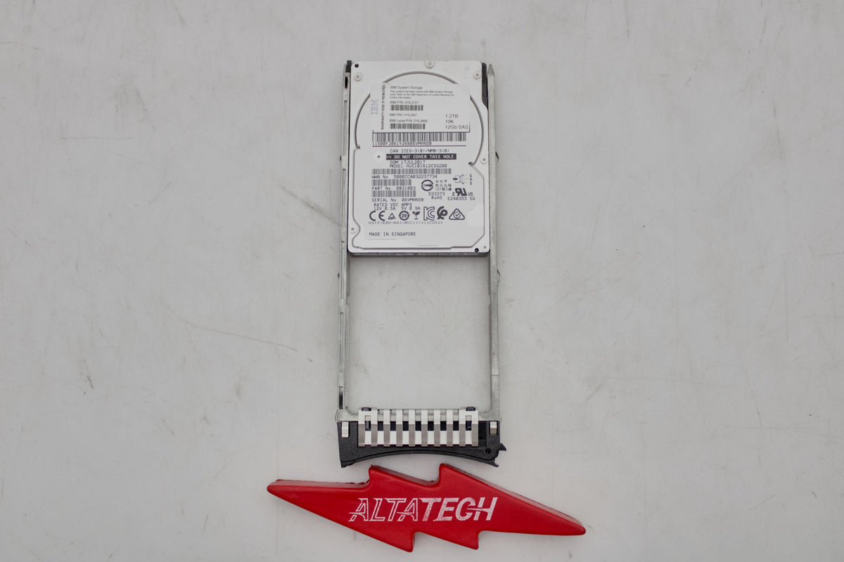 IBM 01EJ587 1.2TB 10K 12G 2.5" HDD V3700V2, Used