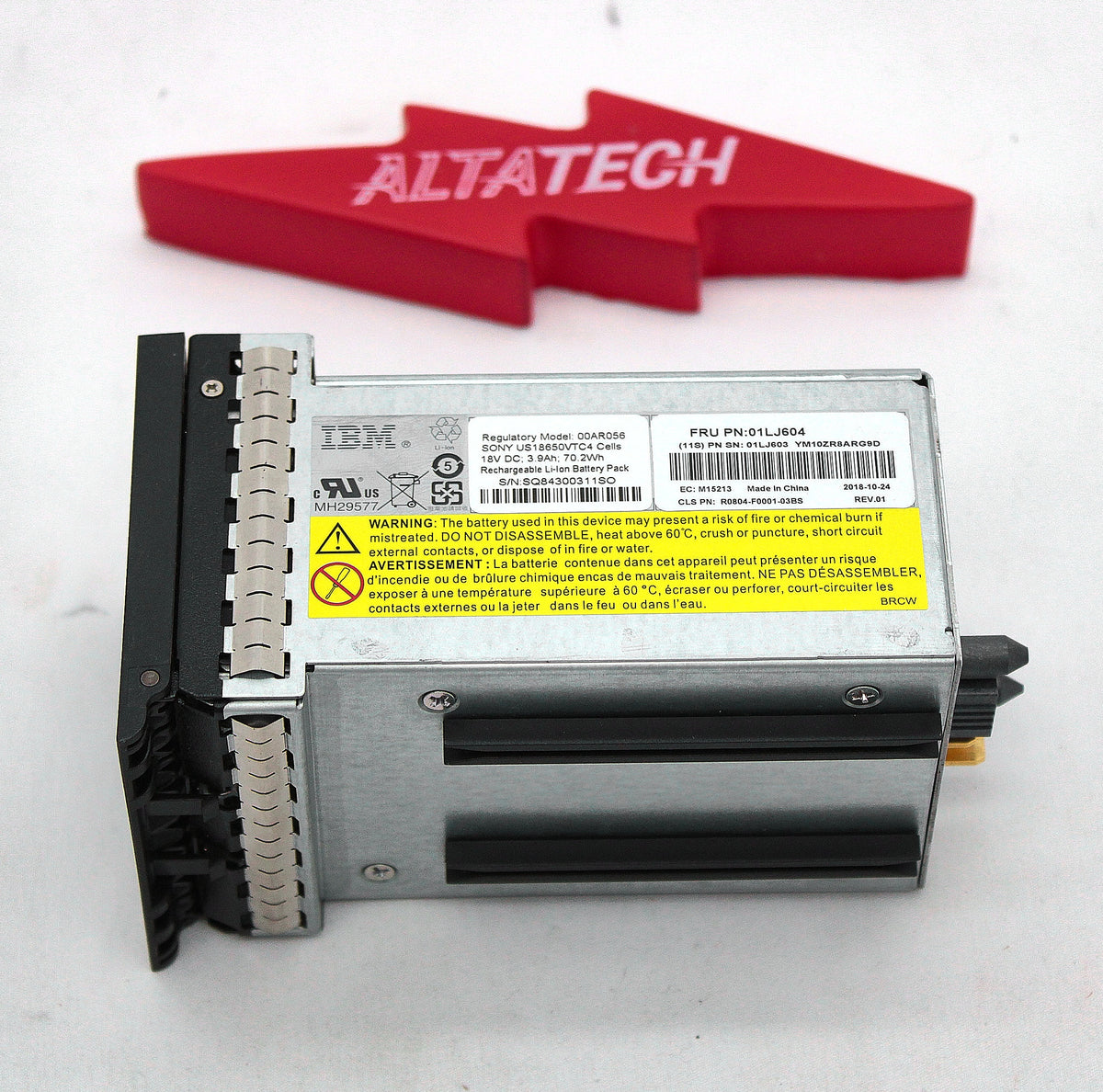 IBM 01LJ604 SVC BATTERY, Used