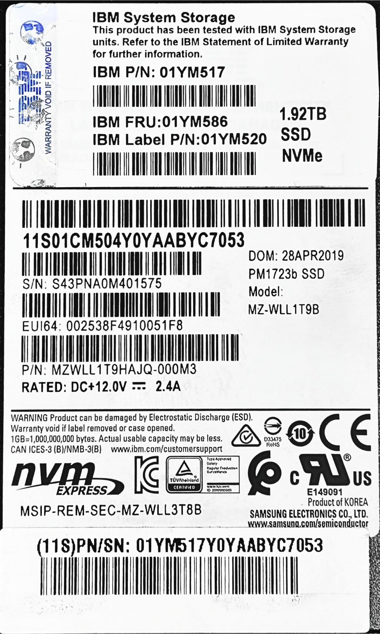 IBM 3026 - 512MB MAIN STORAGE by IBM 3026 - 512MB MAIN STORAGE by