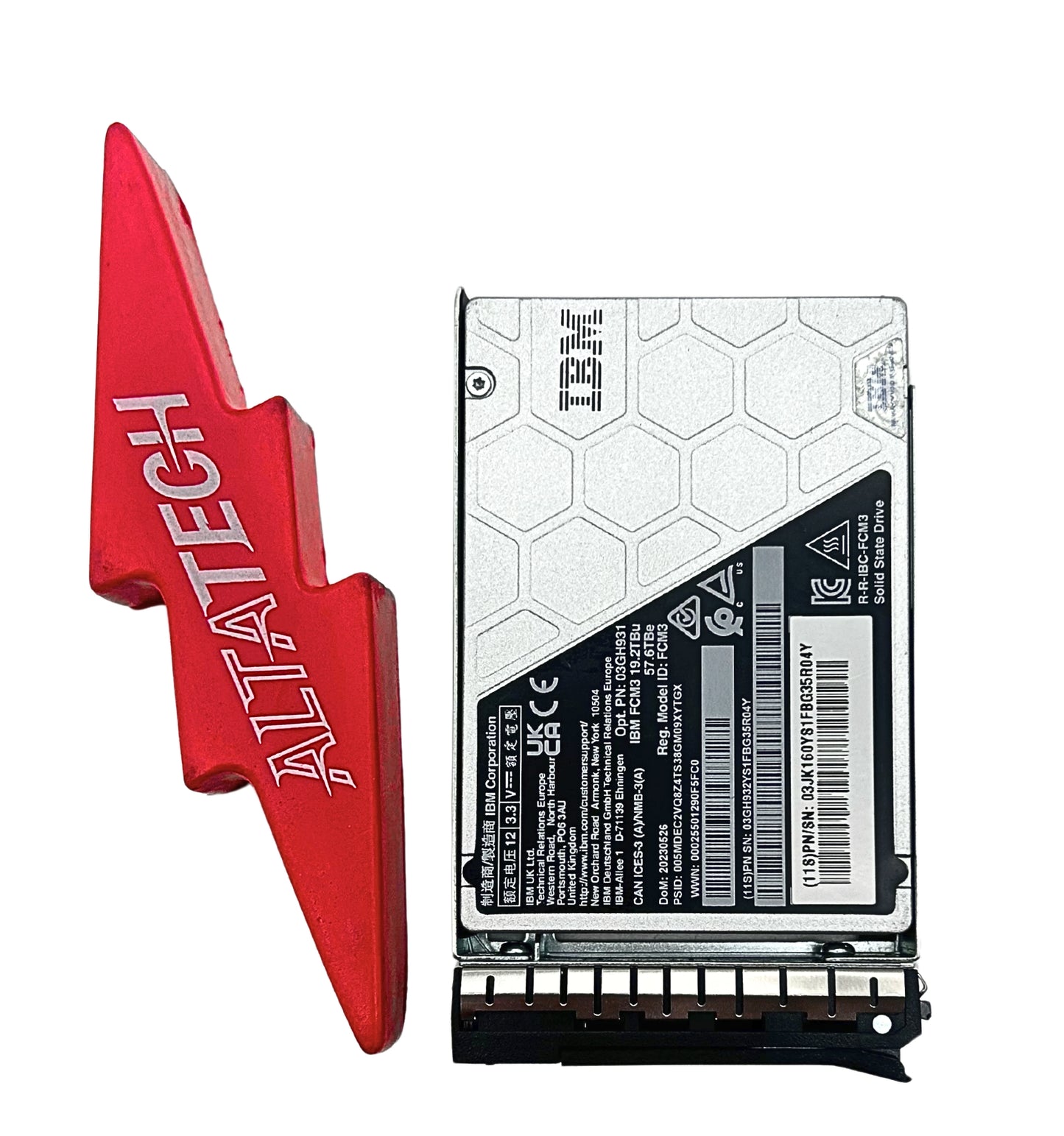 IBM 03JK164 19.2 TB NVMe Flash Core Module 3, Used