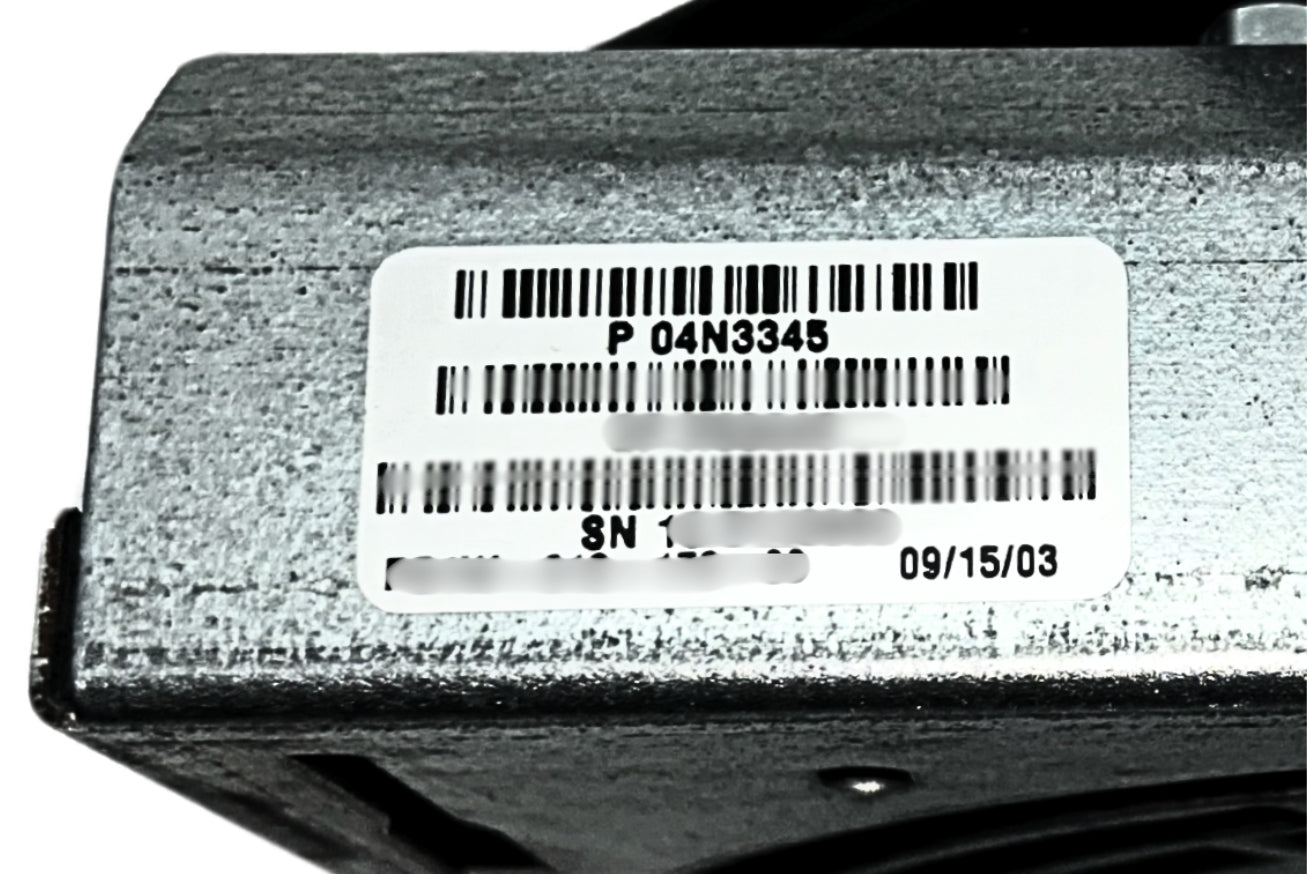 IBM 04N3345 M80/6M1 CEC DWR FAN ASBLY, Used