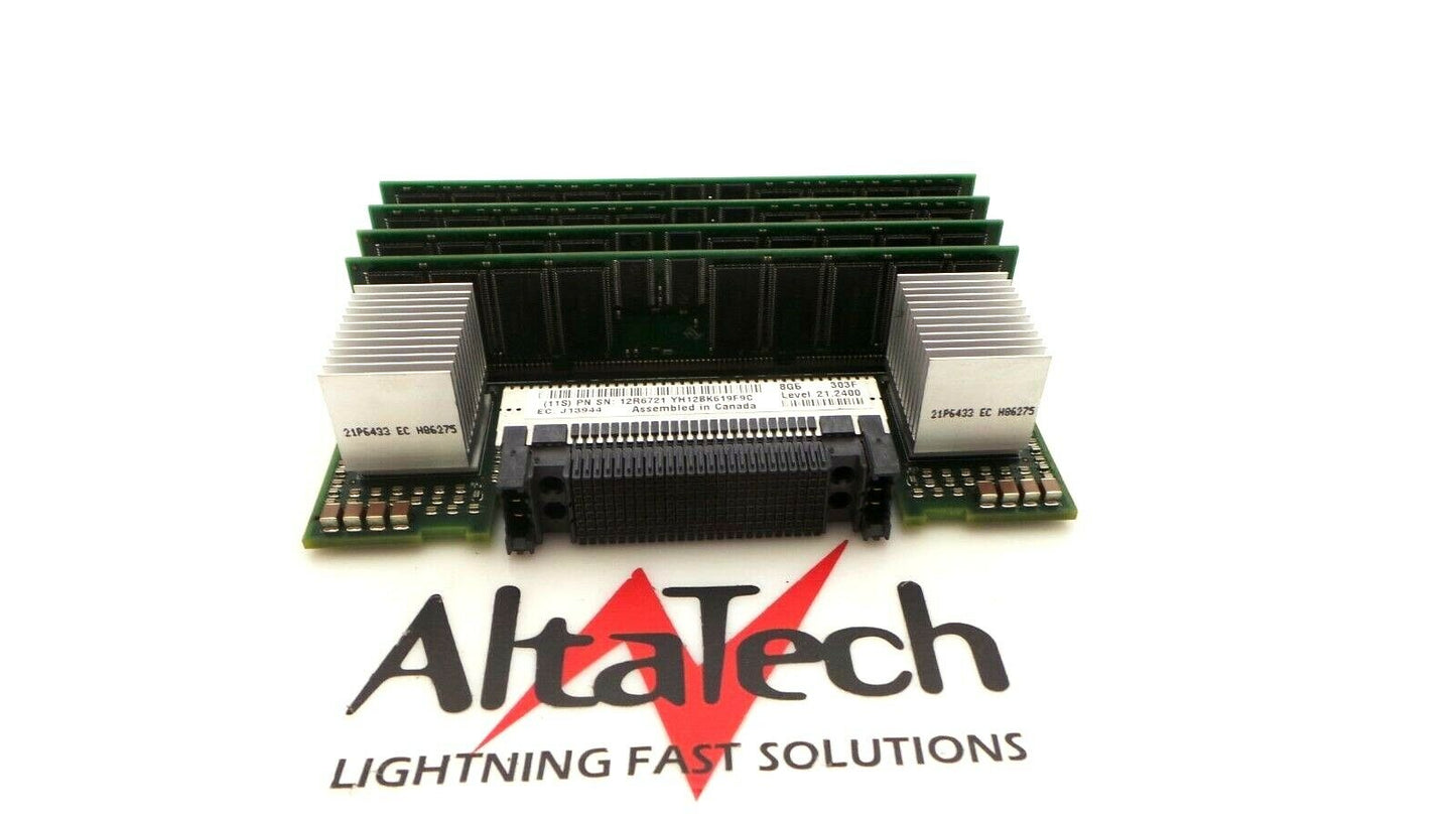 IBM 12R6721 pSeries 4-Slot 4/8GB DDR1 Memory Card, Used