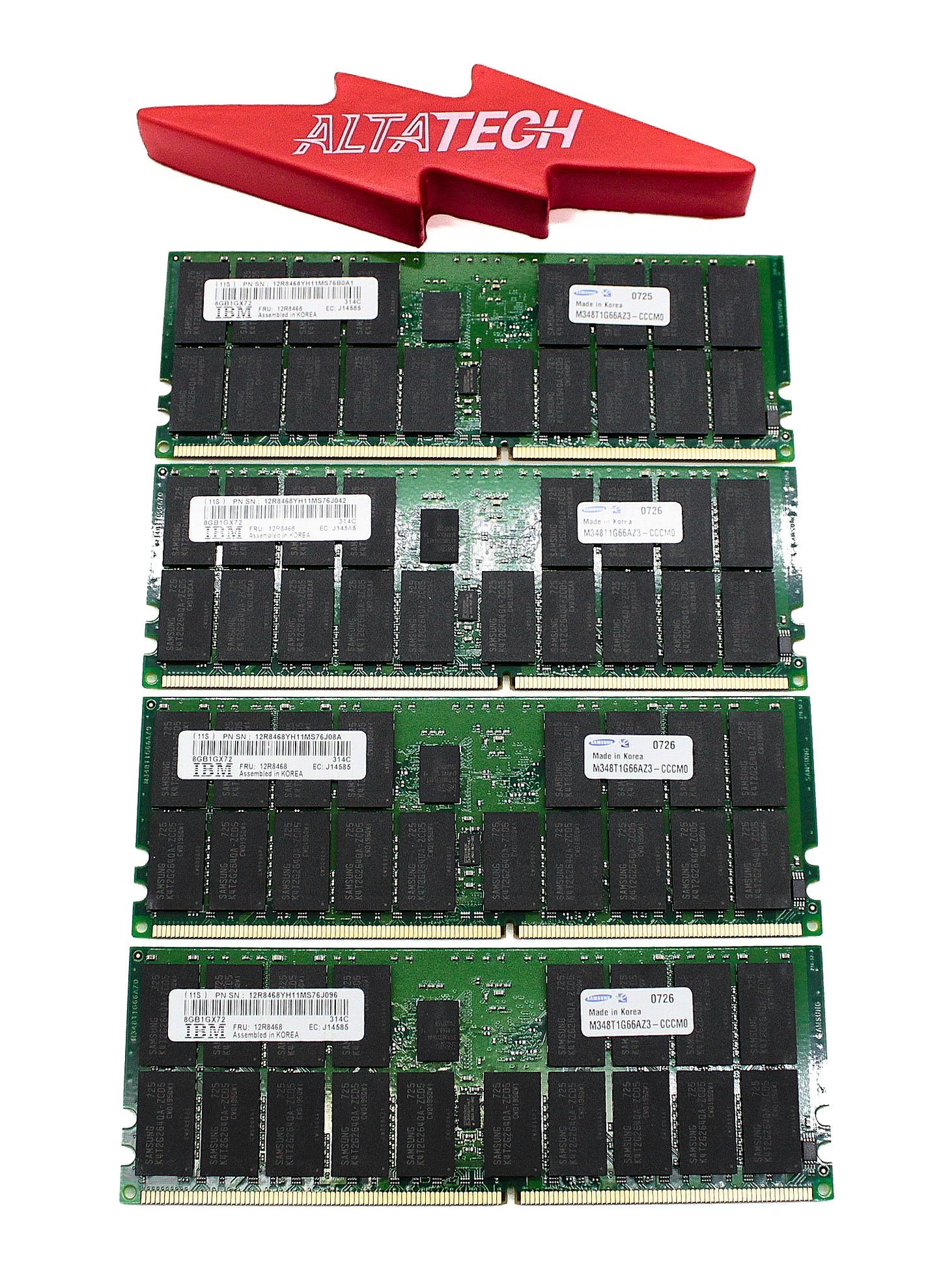 IBM 12R8468 8192MB 400MHZ DDR2 DIMM (4X 4498), Used
