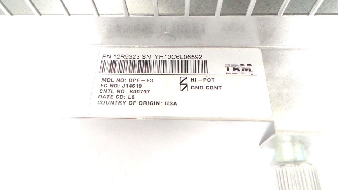 IBM 12R9323 P590 / P595 Bulk Power Fan / Blower, Used