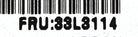 IBM 33L3114 128MB 100MHZ ECC SDRAM, Used