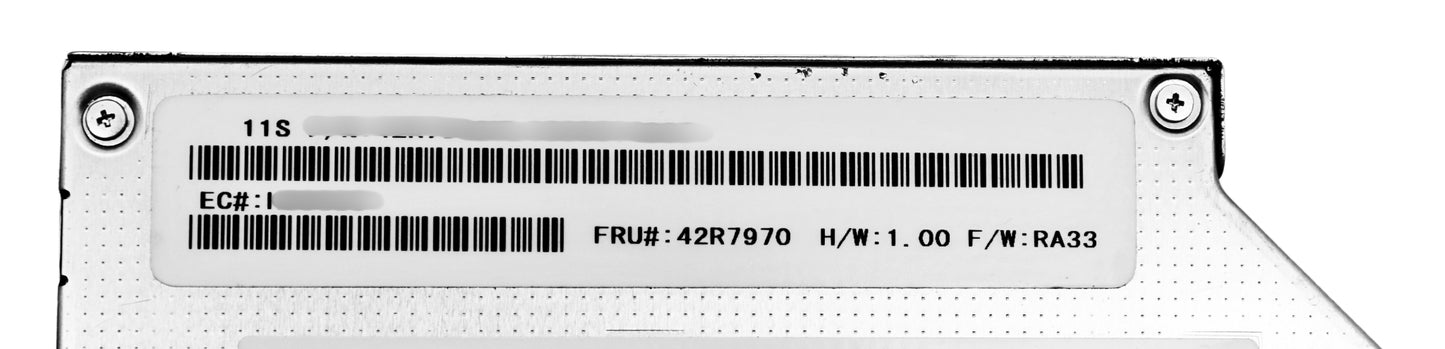 IBM 39J5772 4.7GB IDE SLIMLINE DVD-RAM, Used
