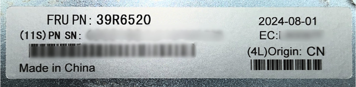 IBM 39R6520 CONTROLLER BATTERY FOR DS3000, Used