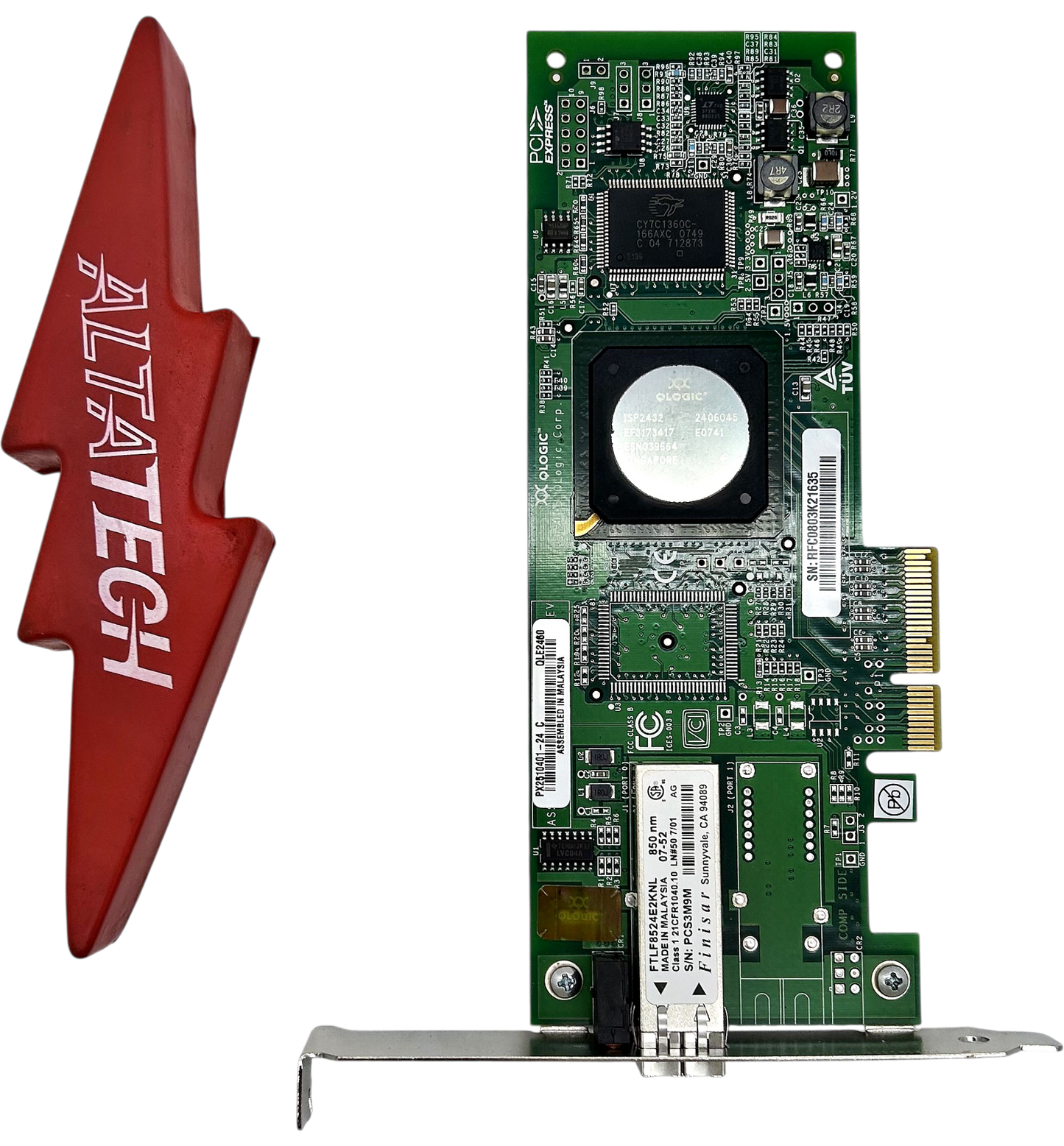 IBM 39R6526 IBM 4GB FC SINGLE-PORT PCIE HBA, Used