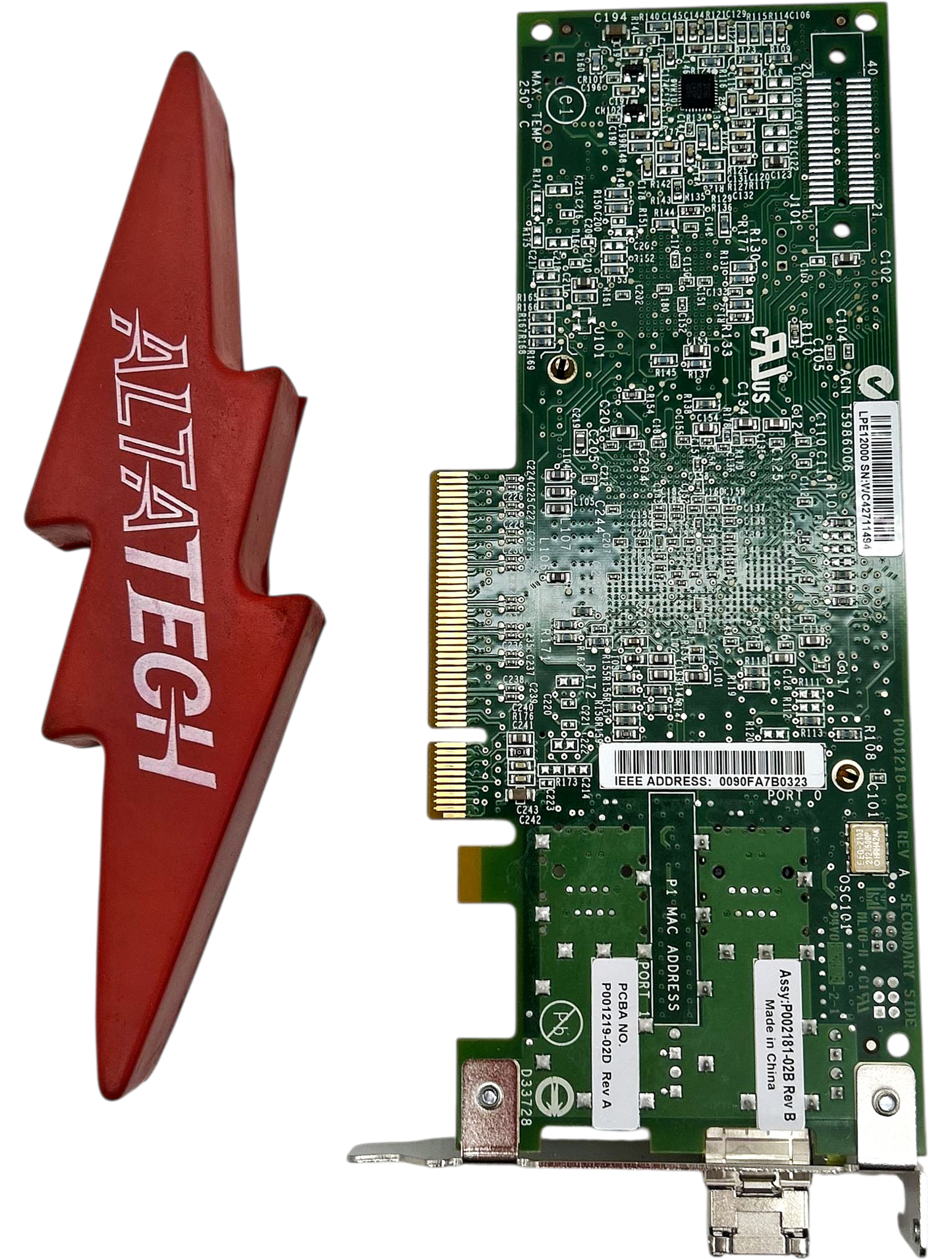 IBM 42D04873 EMULEX 8 GIGABIT FC SINGLE-PORT HBA, Used