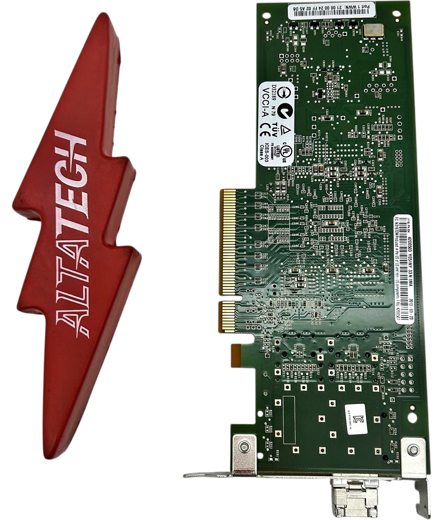 IBM 42D0507 QLOGIC 8GB PCIE 1PRT HBA, Used