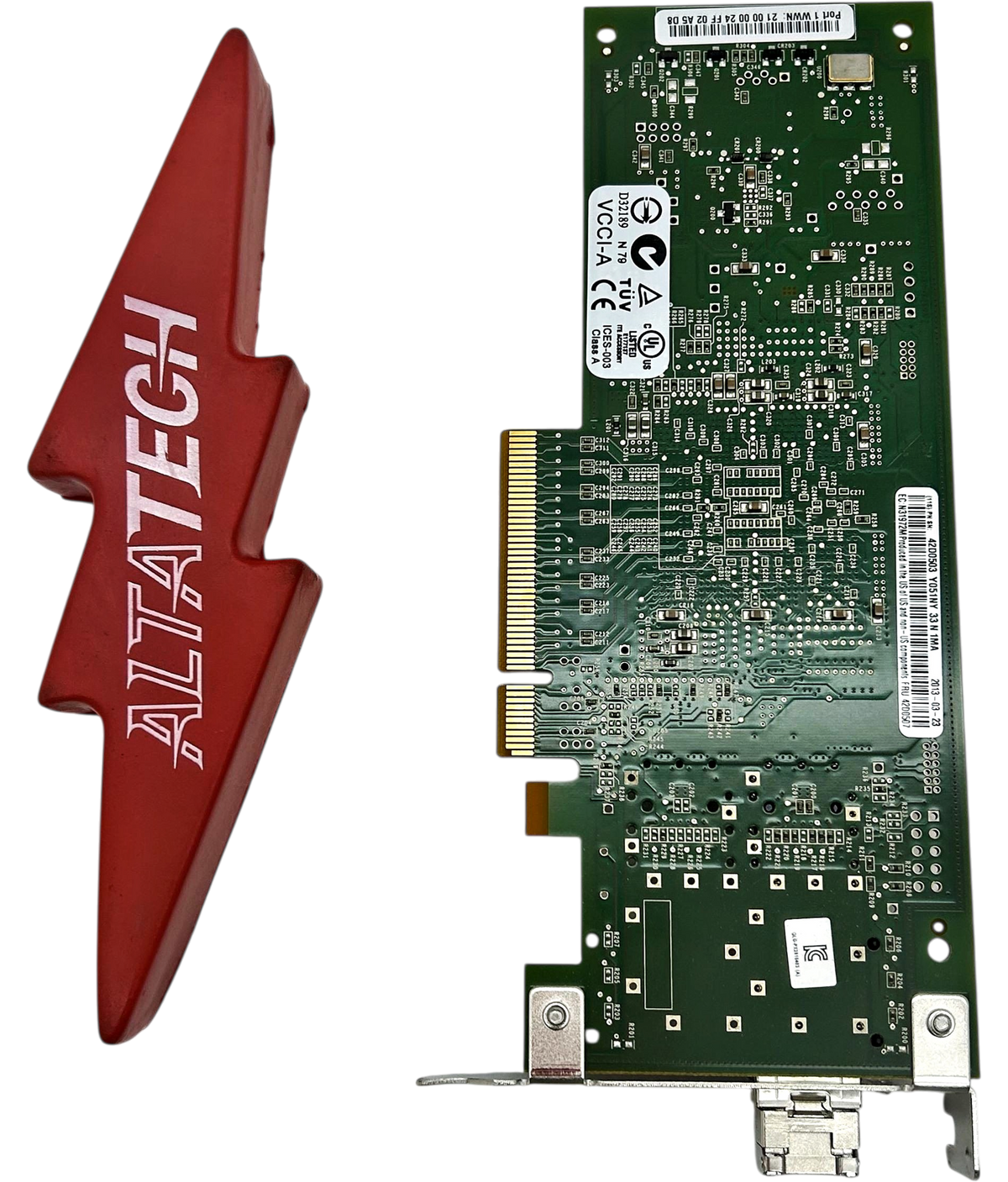 IBM 42D0507 QLOGIC 8GB PCIE 1PRT HBA, Used