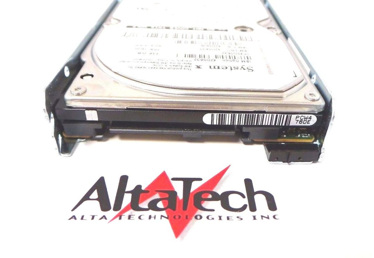 IBM 42D0632 System X 146GB 10K SAS 2.5" Hard Drive, Used