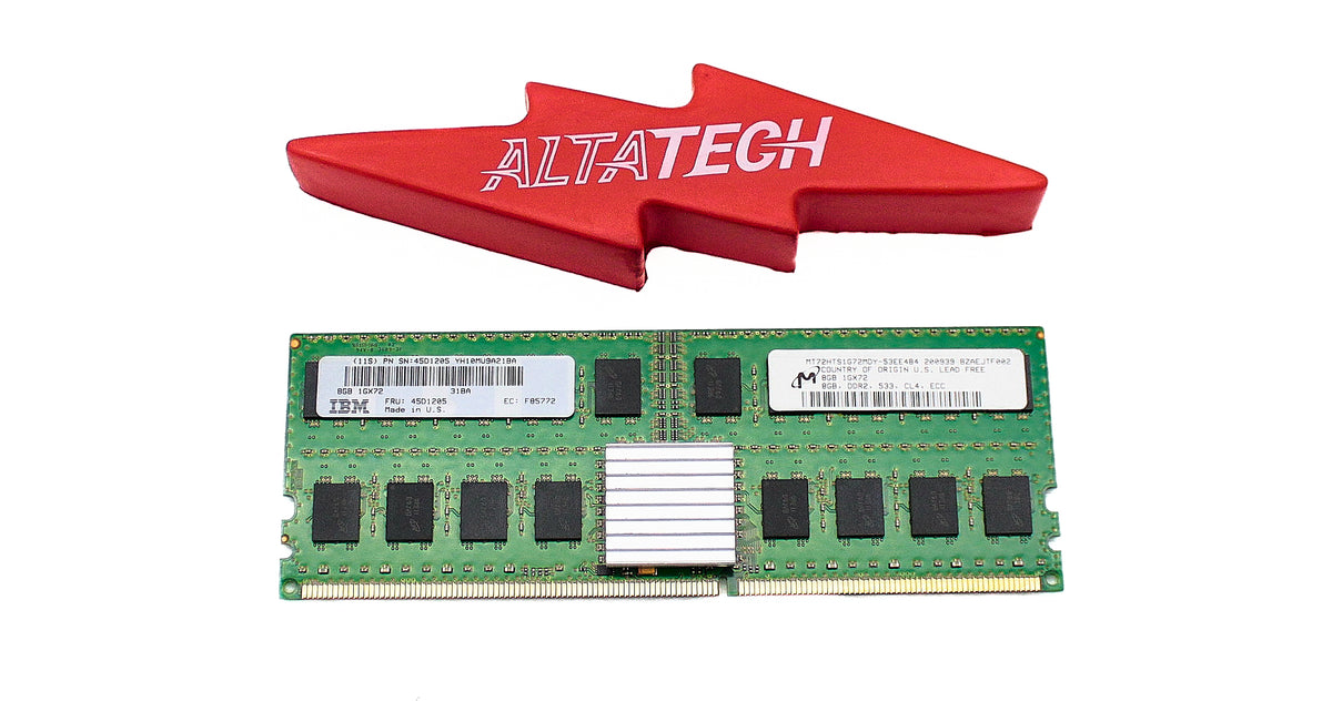 IBM 42V1994 8GB DIMM P6 DDR2 QTY 4 = 5696, Used