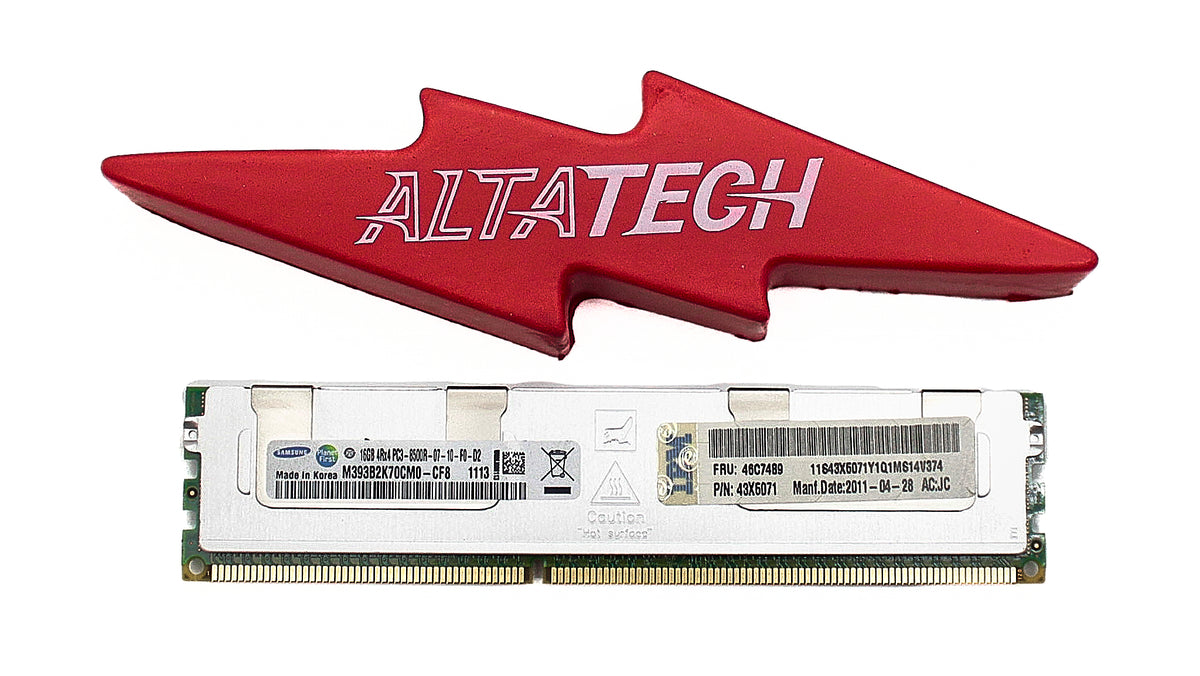 IBM 43X5071 16GB PC3L-8500R DDR3-1066 4RX4 ECC, Used