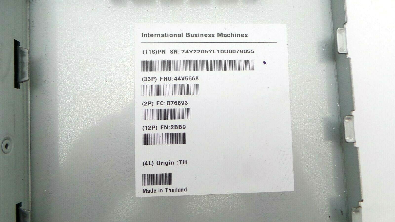 IBM 44V5668 P770 6x PCIe x8 I/O Backplane