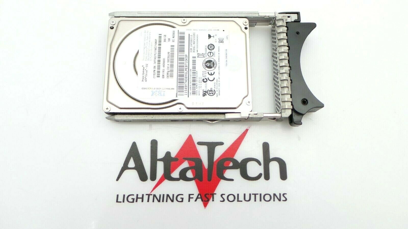 IBM 44V6833 pSeries 300GB 10K SAS 2.5" SFF HDD Hard Disk Drive, Used