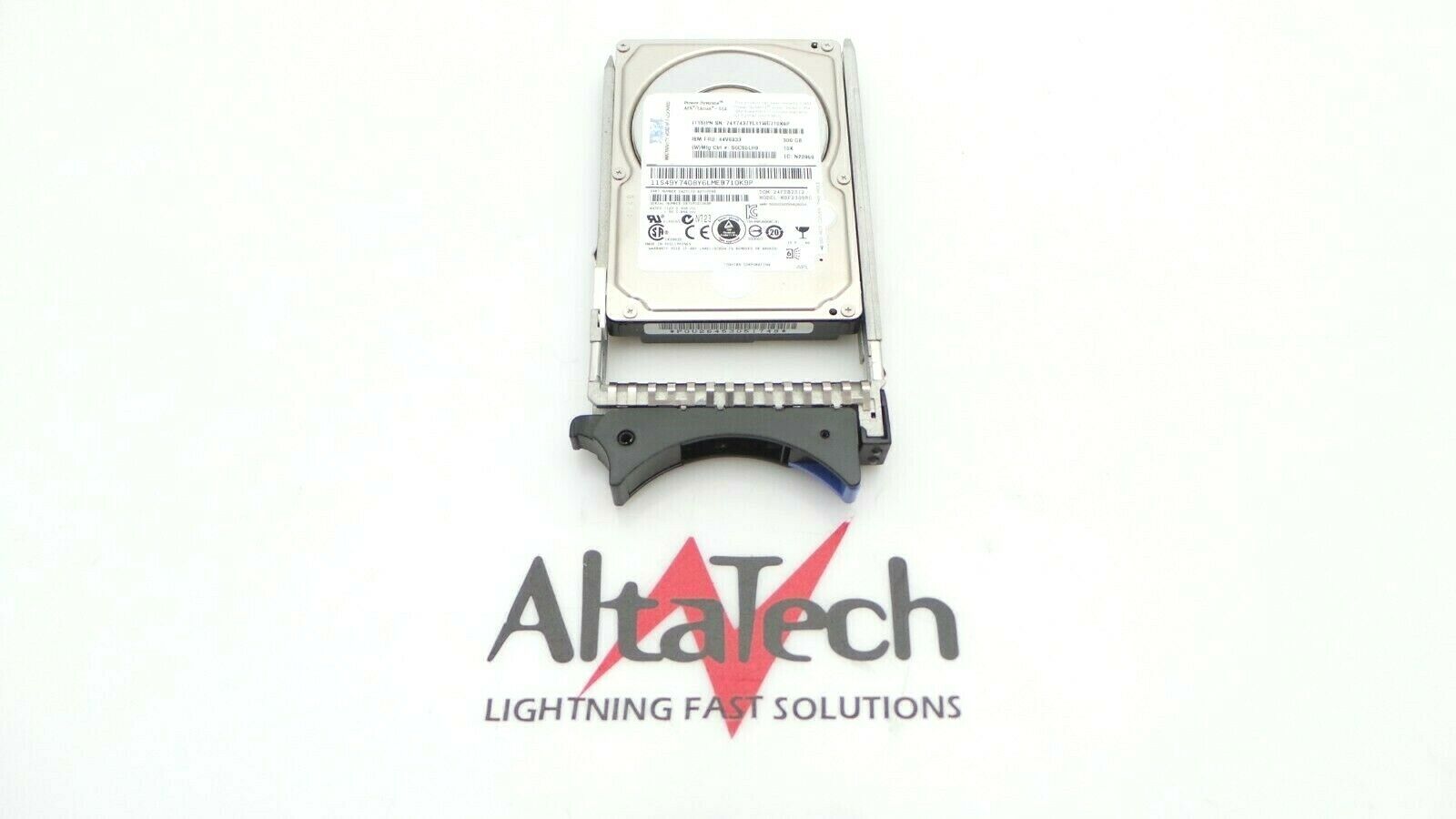 IBM 44V6833 pSeries 300GB 10K SAS 2.5" SFF HDD Hard Disk Drive, Used