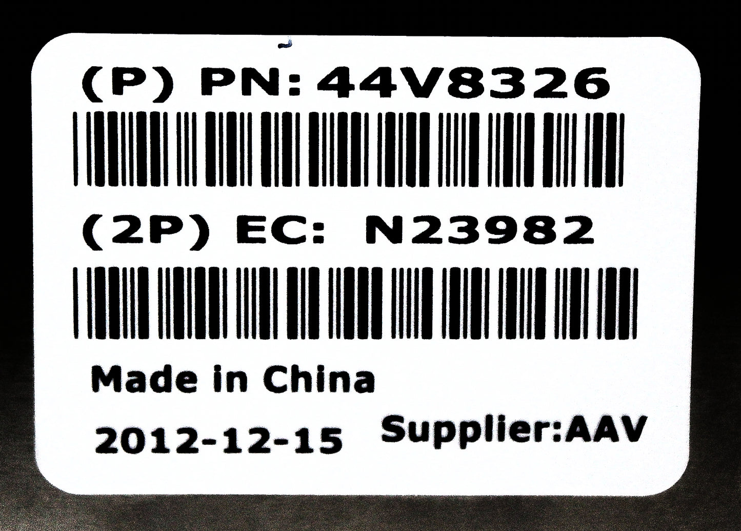 IBM 44V8326 IBM HEATSINK FOR POWER7 P720 8202, Used