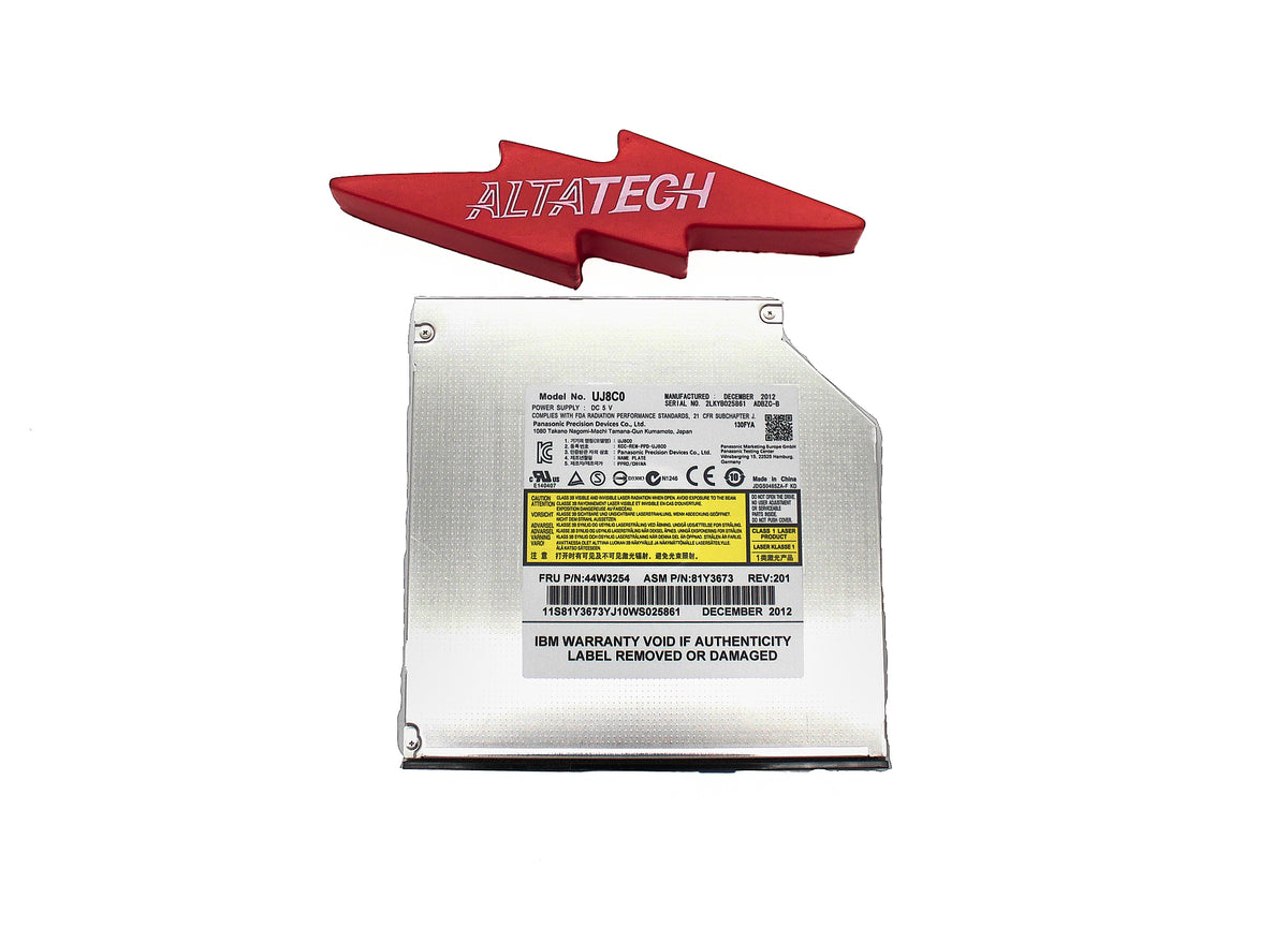 IBM 44W3254 System X3650 M3 Ultraslim Enhanced SATA DVD-ROM Optical Disk Drive, Used