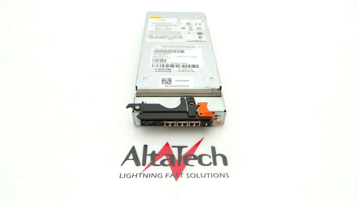 IBM 44X1927 Brocade 10-Port 8GB SAN BladeCenter Switch Module, Used