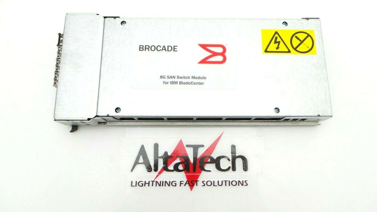 IBM 44X1927 Brocade 10-Port 8GB SAN BladeCenter Switch Module, Used