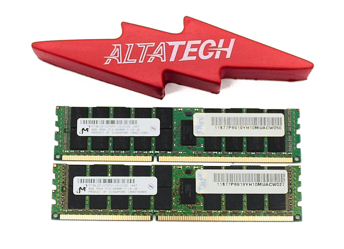 IBM 4529-91XX 16GB (2X 8GB) DDR3 RDIMM, Used