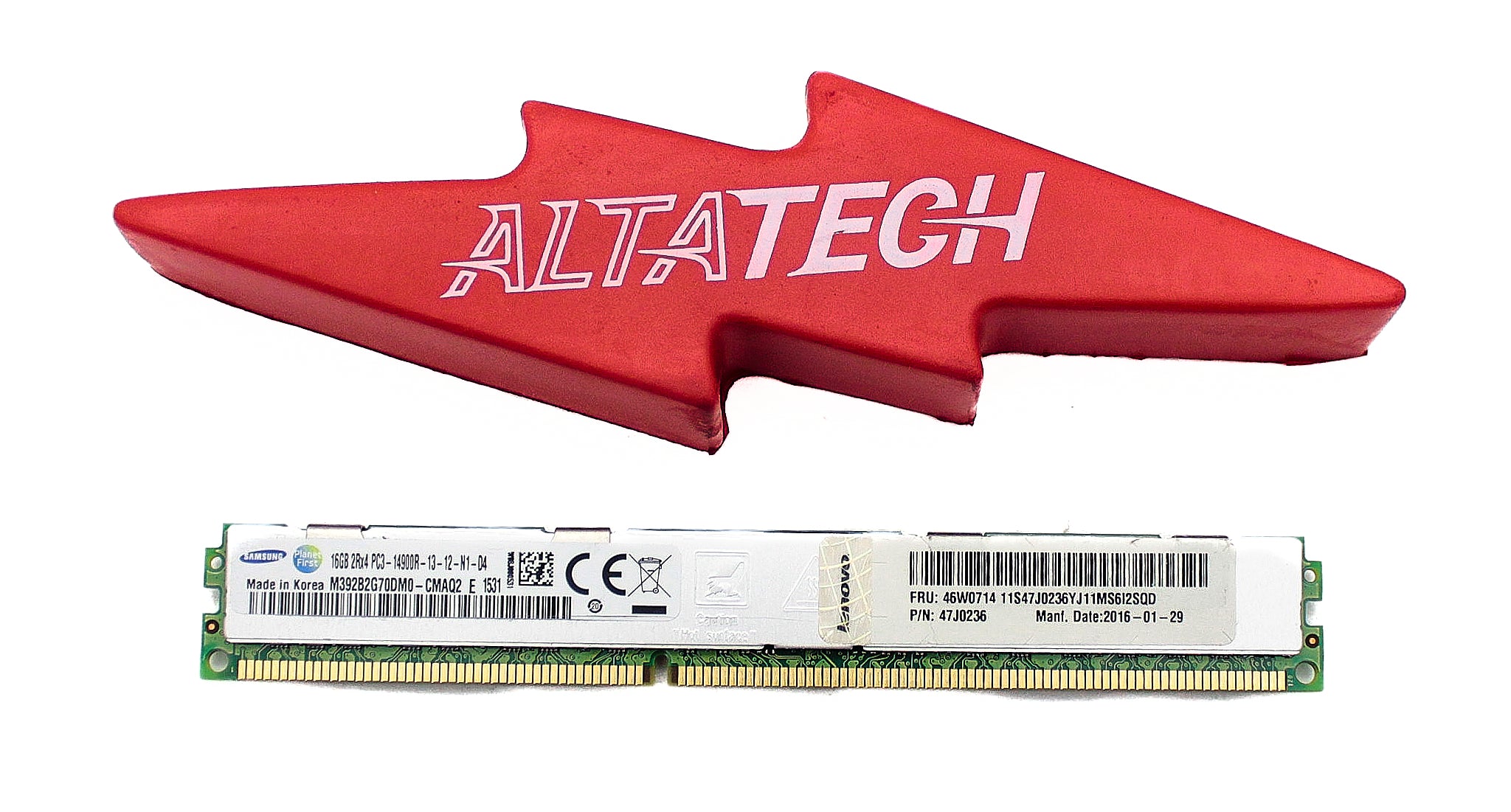 IBM 46W0714 16GB PC3-14900R DDR3-1866 2RX4 VLP ECC Memory, R