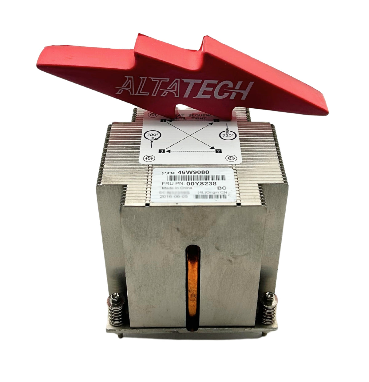 IBM 46W9080 X3100 M5 HEATSINK, Used