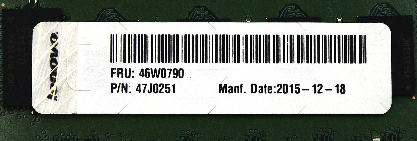 IBM 47J0251 8GB PC4-17000P DDR4-2133 1RX4 ECC, Used