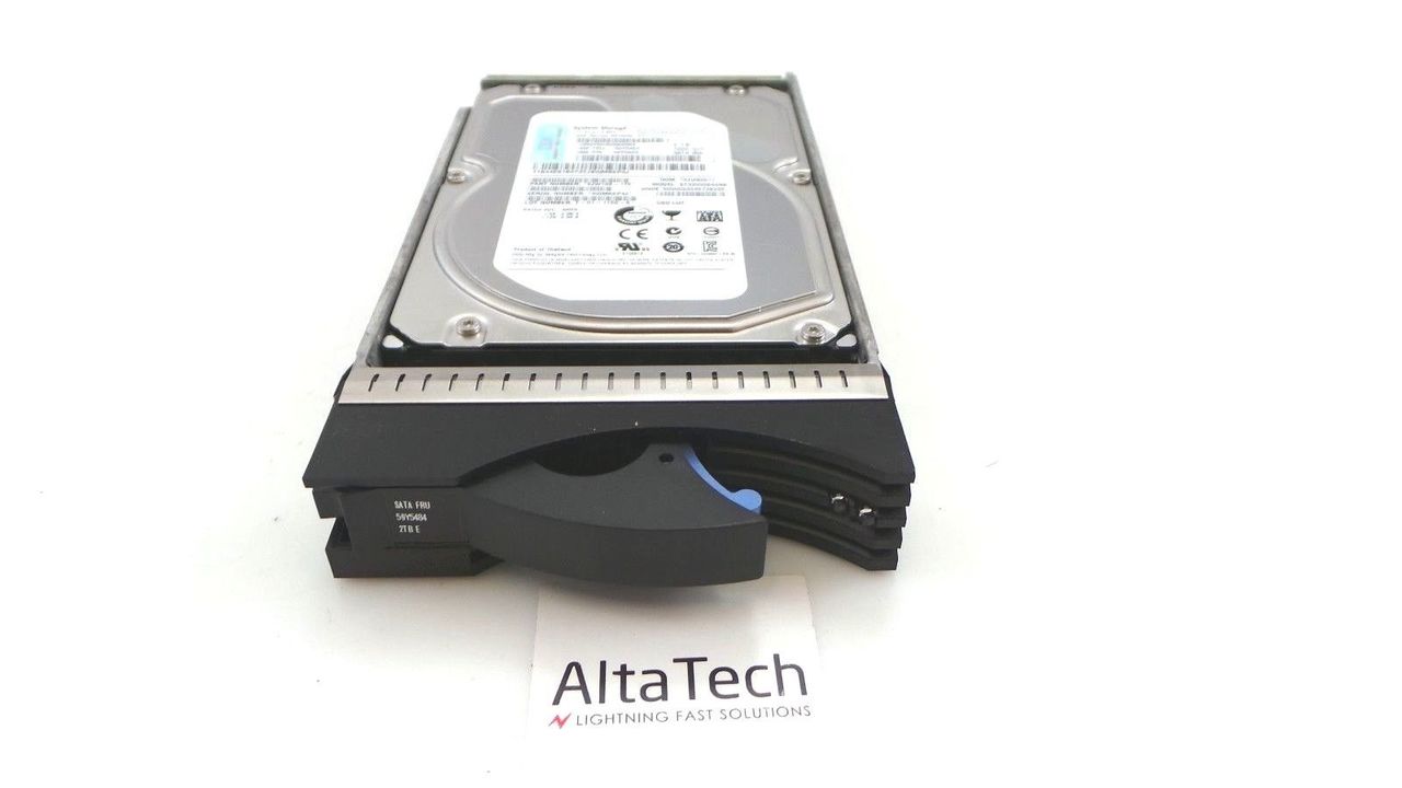 IBM 59Y5484 2TB 7.2K SATA 3.5" Hard Drive / 59Y5536 , Used