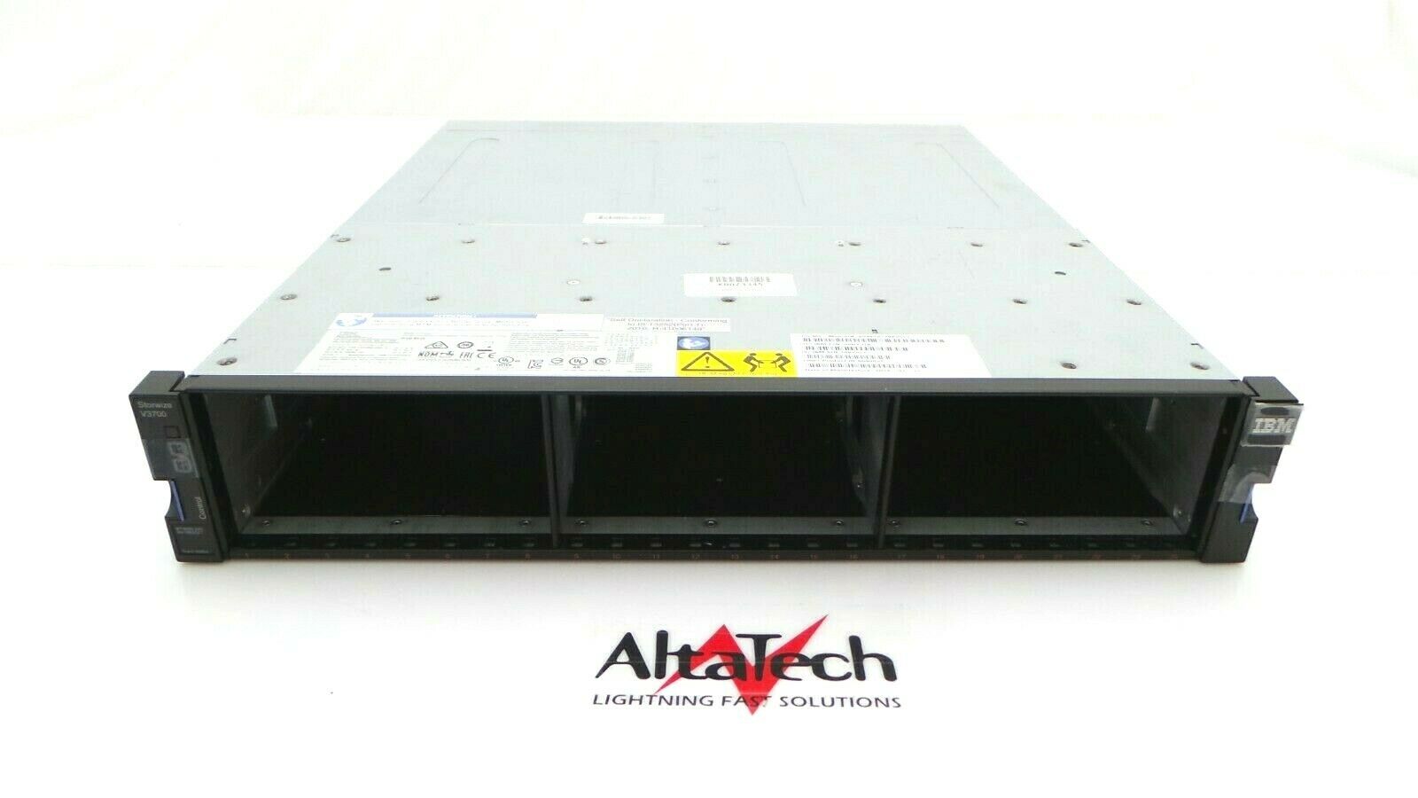 IBM 6099-24C Storwize V3700 2.5" SFF Disk Array, Used