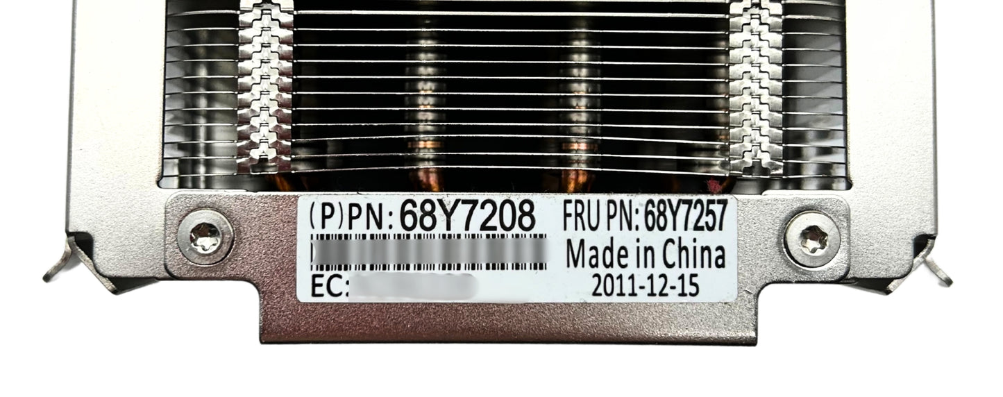 IBM 68Y7208 HEAT SINK X3850X5, Used
