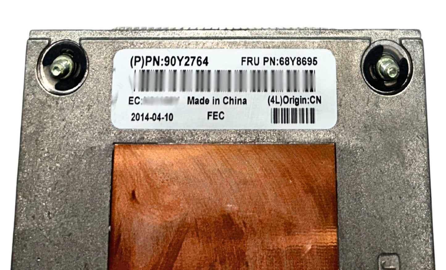 IBM 68Y8695 HS23 HEATSINK, Used