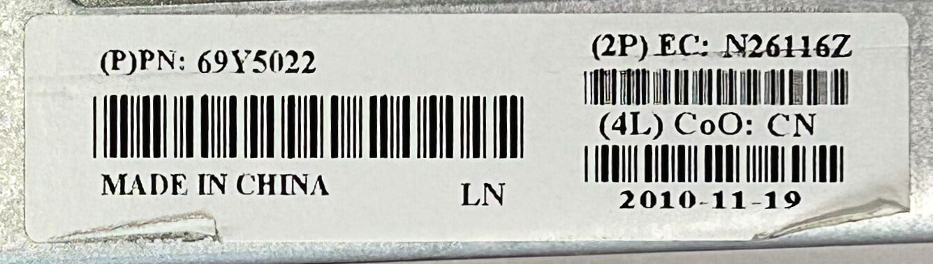IBM 69Y5022 X3650 / X3550 M3/M2 RAIL KIT, Used