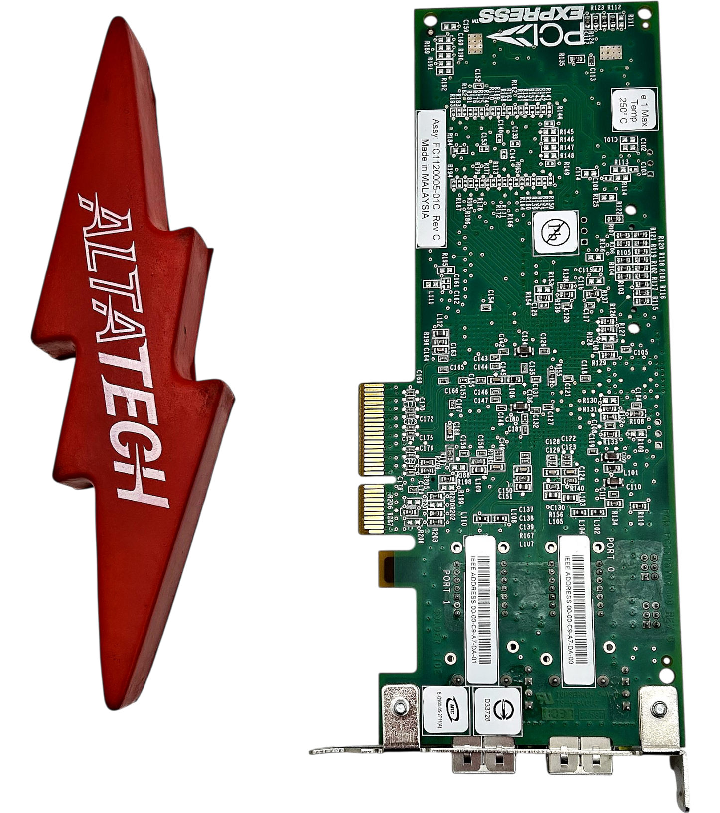 IBM 74Y2270 PCIE LP 4GB 2-PORT FC ADAPTER, Used